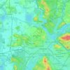 14469 topographic map, elevation, terrain