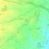 Uthiramerur topographic map, elevation, terrain