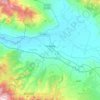 Sarayköy topographic map, elevation, terrain