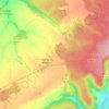 Fresnoy-en-Bassigny topographic map, elevation, terrain