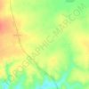Gaumukh topographic map, elevation, terrain