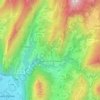 Quaix-en-Chartreuse topographic map, elevation, terrain