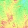 Chitradurga topographic map, elevation, terrain