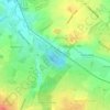 Meschesee topographic map, elevation, terrain