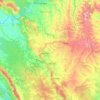 Hamirpur topographic map, elevation, terrain