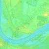 Mehrum topographic map, elevation, terrain