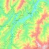 Meluri topographic map, elevation, terrain