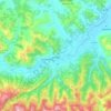 Canelli topographic map, elevation, terrain