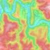 Laforêt topographic map, elevation, terrain