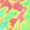 Méligny-le-Grand topographic map, elevation, terrain