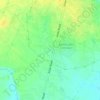 Bairagarh topographic map, elevation, terrain