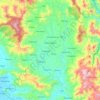 Cabanglasan topographic map, elevation, terrain