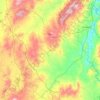 Bala topographic map, elevation, terrain