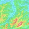 Podlehnik topographic map, elevation, terrain