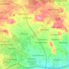 Keesara mandal topographic map, elevation, terrain