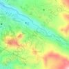 Monserrate topographic map, elevation, terrain