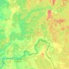 Kurmenes pagasts topographic map, elevation, terrain