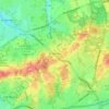 Village of Brookville topographic map, elevation, terrain