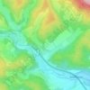 Hasselbach topographic map, elevation, terrain
