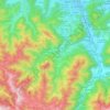 Mauléon-Barousse topographic map, elevation, terrain