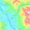 Sharur District topographic map, elevation, terrain