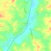 Finger topographic map, elevation, terrain