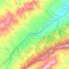 Sidi Said topographic map, elevation, terrain