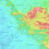 Chalakkudy topographic map, elevation, terrain