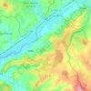 Mâle topographic map, elevation, terrain