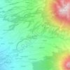 Sawangan topographic map, elevation, terrain