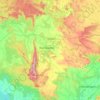 Dantewada topographic map, elevation, terrain