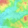 Conflans-sur-Lanterne topographic map, elevation, terrain
