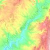 Almoguera topographic map, elevation, terrain