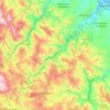 Biferno topographic map, elevation, terrain