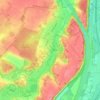 Ében-Émael topographic map, elevation, terrain