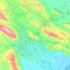 Schiras topographic map, elevation, terrain