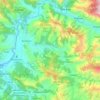 Chaurjahari topographic map, elevation, terrain