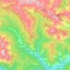 Comelico Superiore topographic map, elevation, terrain