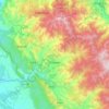 Bhattiyat topographic map, elevation, terrain