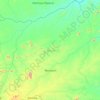 Mecuburi topographic map, elevation, terrain