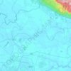 Xaythany District topographic map, elevation, terrain