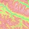 Khaltsi topographic map, elevation, terrain