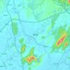 Chini topographic map, elevation, terrain