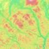 Lac-des-Eaux-Mortes topographic map, elevation, terrain