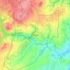 Trévron topographic map, elevation, terrain