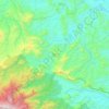 Batang Asai topographic map, elevation, terrain