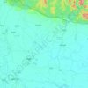 Sherpur District topographic map, elevation, terrain