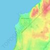 Mornington topographic map, elevation, terrain