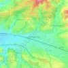 Eislingen/Fils topographic map, elevation, terrain