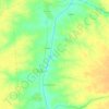 Saroda topographic map, elevation, terrain